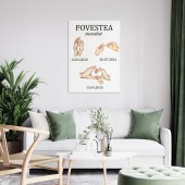 Tablou personalizat Our Story