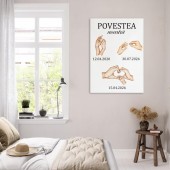Tablou personalizat Our Story
