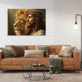 Tablou pe panza Regele vietii