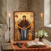 Icoana Acoperamantul Maicii Domnului