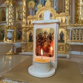 Candela Dăruirii de la Manastirea Oasa - Maica Domnului Pantanasa Vindecatoarea