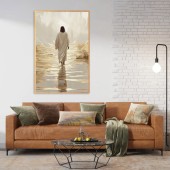 Tablou canvas Drumul Celest, placat manual cu foita aurie, aduce eleganta si rafinament in orice decor