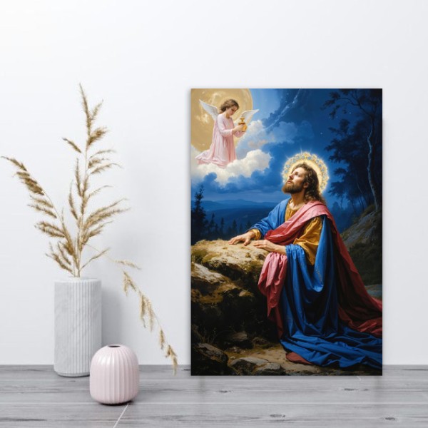 Tablou Canvas – Rugaciunea din Gradina cu Maslini