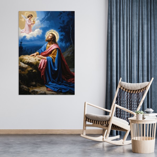 Tablou Canvas – Rugaciunea din Gradina cu Maslini