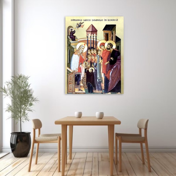 Icoana Intrarea in Biserica a Maicii Domnului