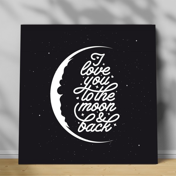 Tablou canvas I Love You