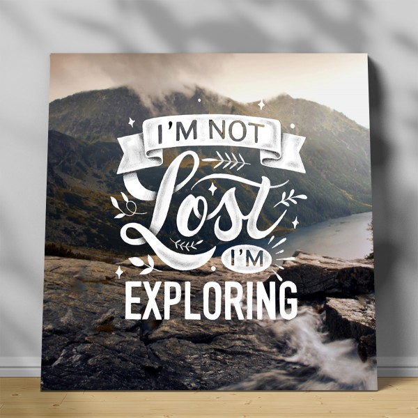 Tablou canvas I'm Exploring