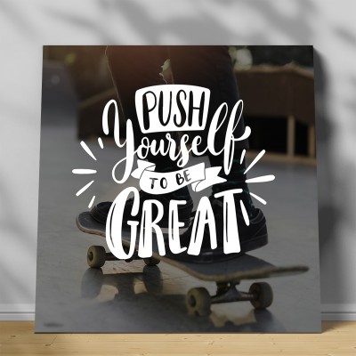 Tablou canvas Push Yourself