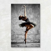 Tablou canvas cu balerina Gratia Dansului Etern