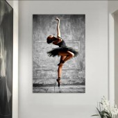 Tablou canvas cu balerina Gratia Dansului Etern