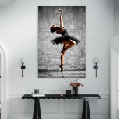Tablou canvas cu balerina Gratia Dansului Etern