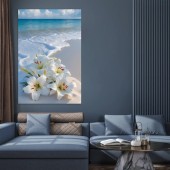 Tablou canvas Crini la malul marii