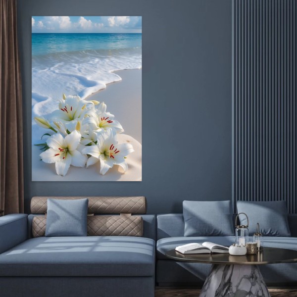 Tablou canvas Crini la malul marii