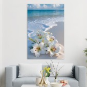 Tablou canvas Crini la malul marii