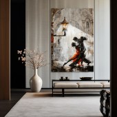 Tablou canvas Pași în lumină