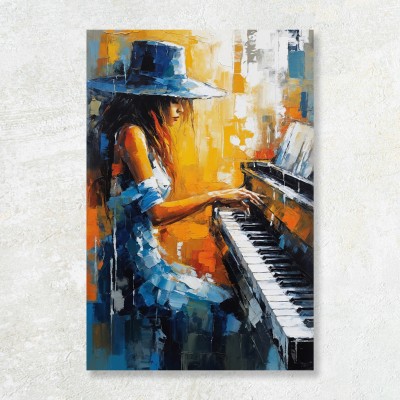Tablou canvas Pianista din vis