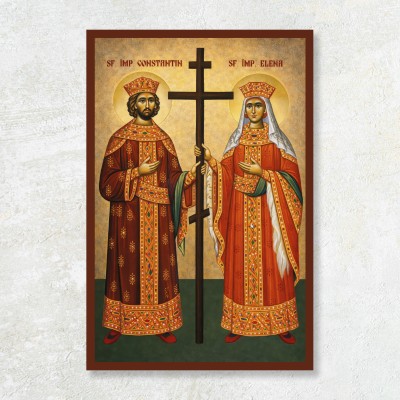 Icoana Sfintii Imparati Constantin si Elena