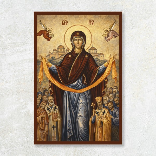 Icoana Acoperamantul Maicii Domnului