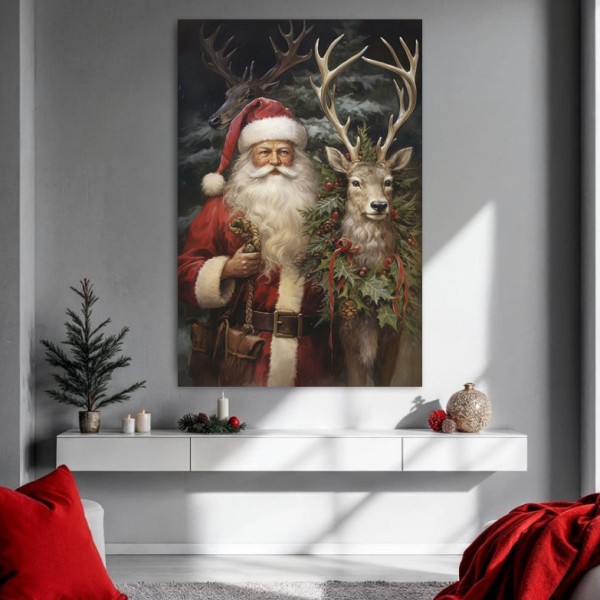 Tablou Canvas Moș Crăciun