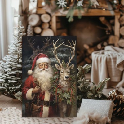 Tablou Canvas Moș Crăciun