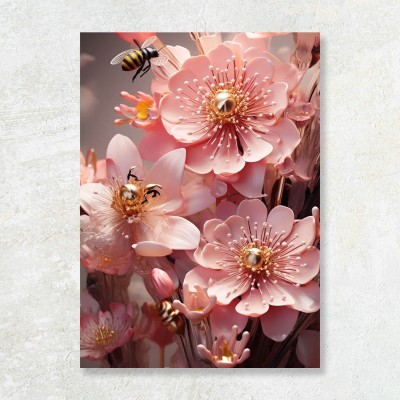 Tablou canvas Albine în Paradisul Roz