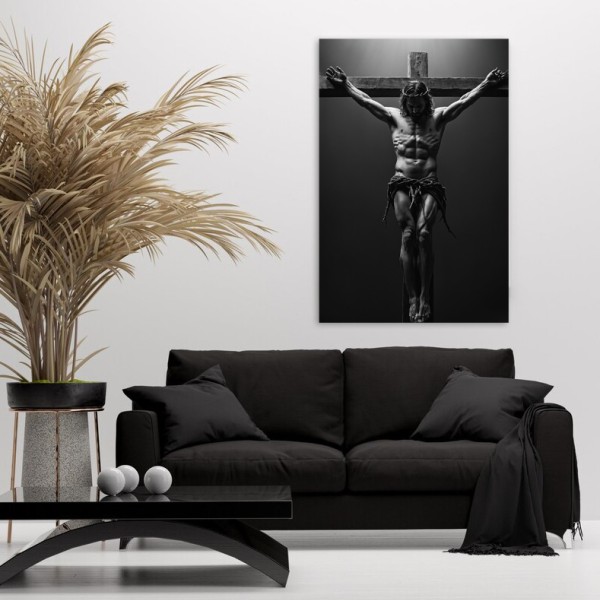 Tablou Canvas Lumina care Străpunge Întunericul