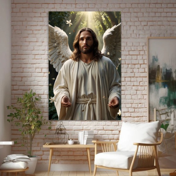 Tablou Canvas Mesagerul Iubirii și al Speranței