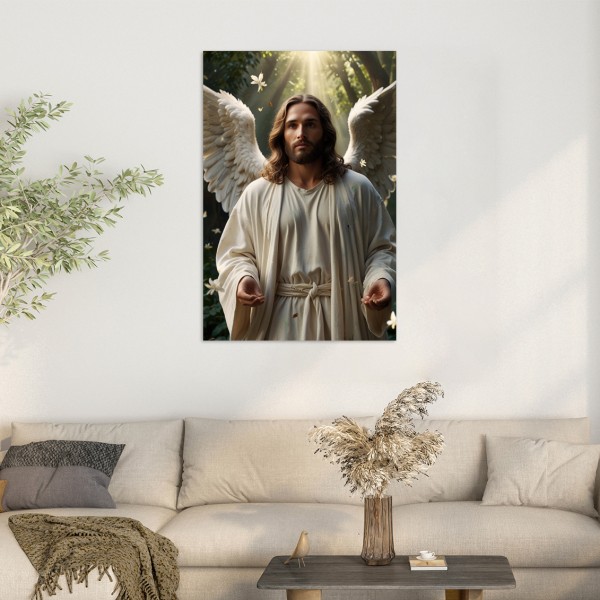 Tablou Canvas Mesagerul Iubirii și al Speranței