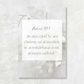 Tablou Canvas Versete biblice - Psalmul 138:3