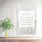 Tablou Canvas Versete biblice - Psalmul 138:3