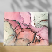 Tablou canvas abstract pink