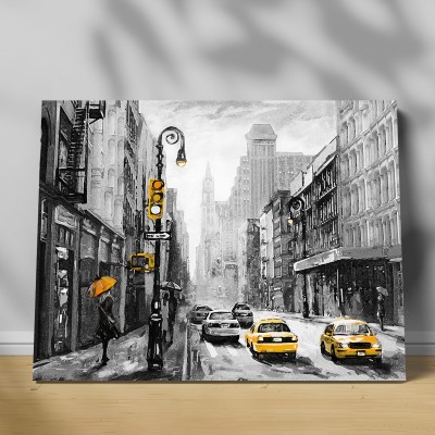 Tablou canvas taxi New York