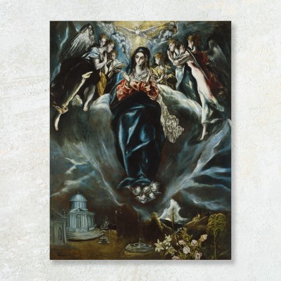 Tablou Imaculata Conceptiune, El Greco