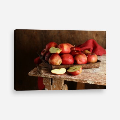 Tablou canvas mere rosii