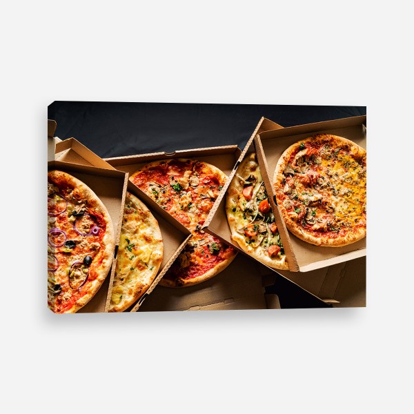 Tablou canvas pizza