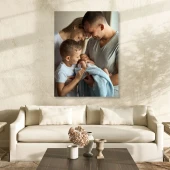 Tablou Mare personalizat vertical cu poza ta XL 120x80cm