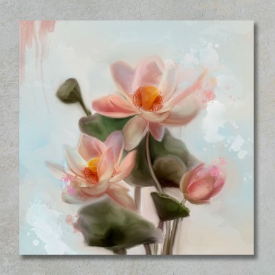 Tablou feng shui Crini Imperiali japonezi 50x50 cm