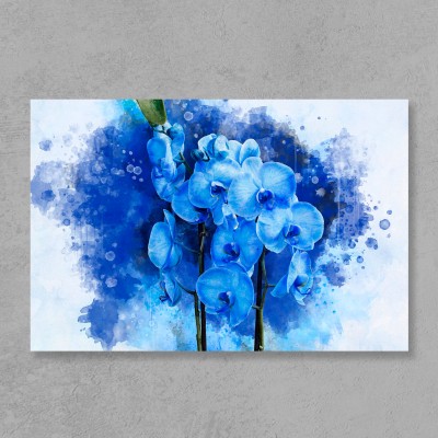 Tablou orhideea albastra