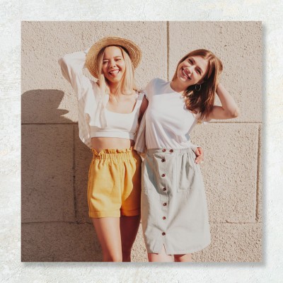 Tablou personalizat patrat pentru cea mai buna prietena