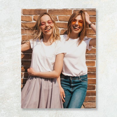 Tablou personalizat vertical pentru cea mai buna prietena