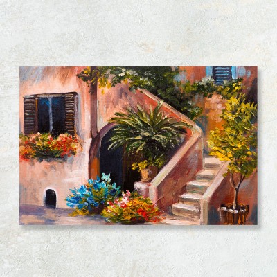 Tablou terasa de vara