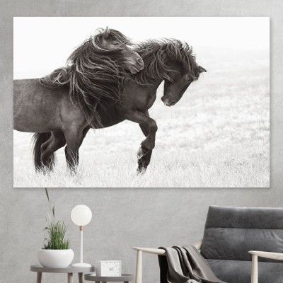 Tablou cu cai Rendezvous 100x70cm