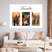 Tablou personalizat colaj cu 3 poze