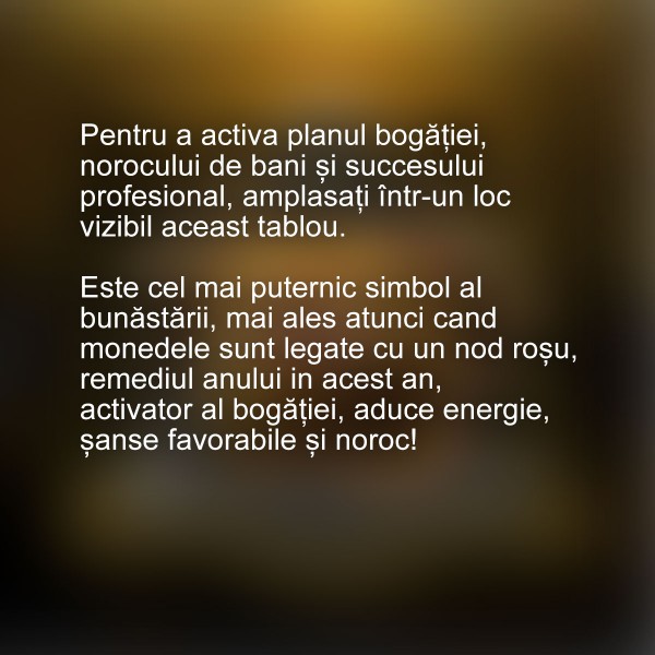 Tablou feng shui Copacul prosperitatii