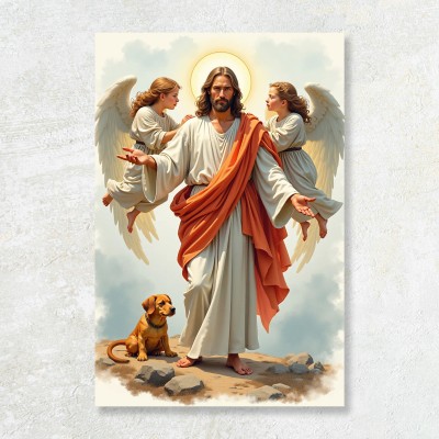 Tablou canvas Îmbrățișarea Iubirii Divine