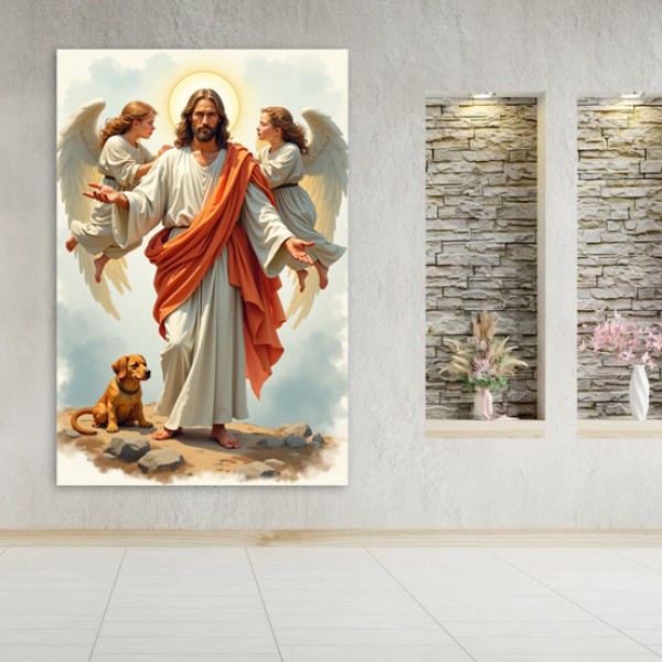 Tablou canvas Îmbrățișarea Iubirii Divine
