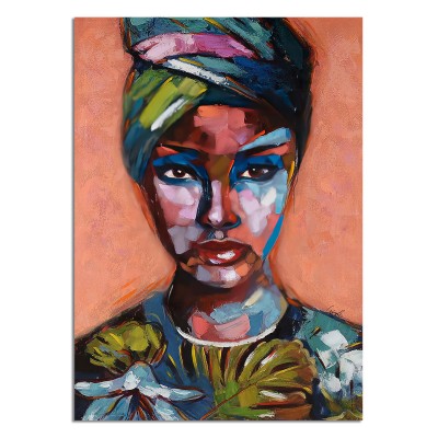 Tablou femeie africana - Cultura Africana