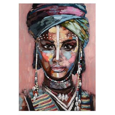 Tablou femeie africana - Frumusete ancestrala