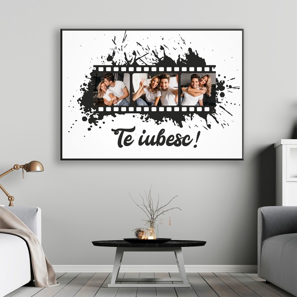 Tablou personalizat Colaj de Iubire cu 3 poze