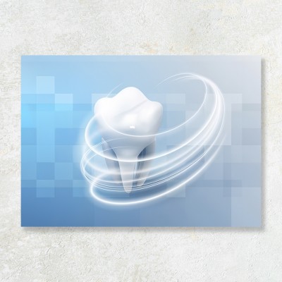 Tablou canvas Stomatologie Vârtejul Albului